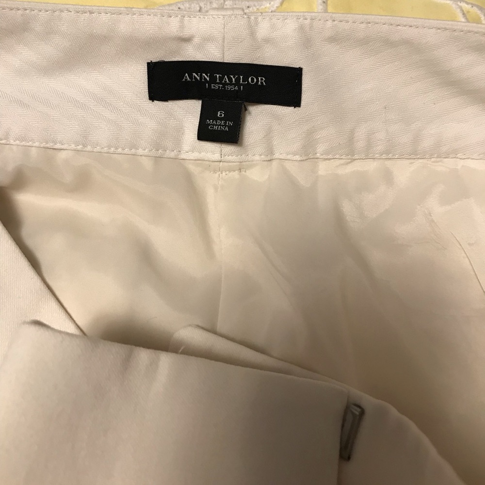 Fully Lined Winter White Pants. Will Include Gree… - image 3
